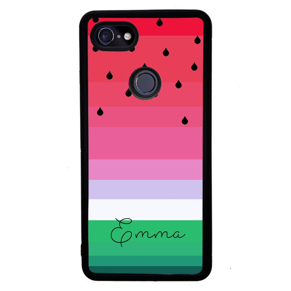 Watermelon Gradient Personalized Google Phone Case