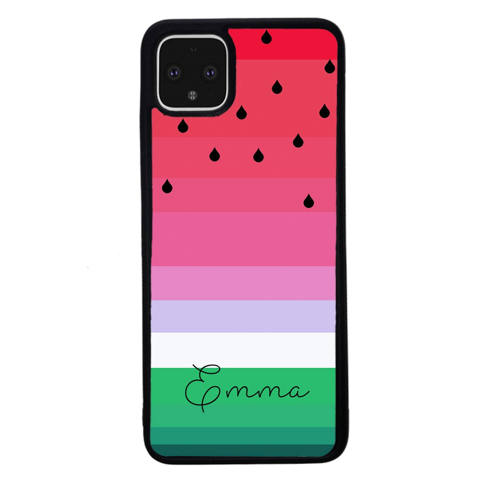 Watermelon Gradient Personalized Google Phone Case