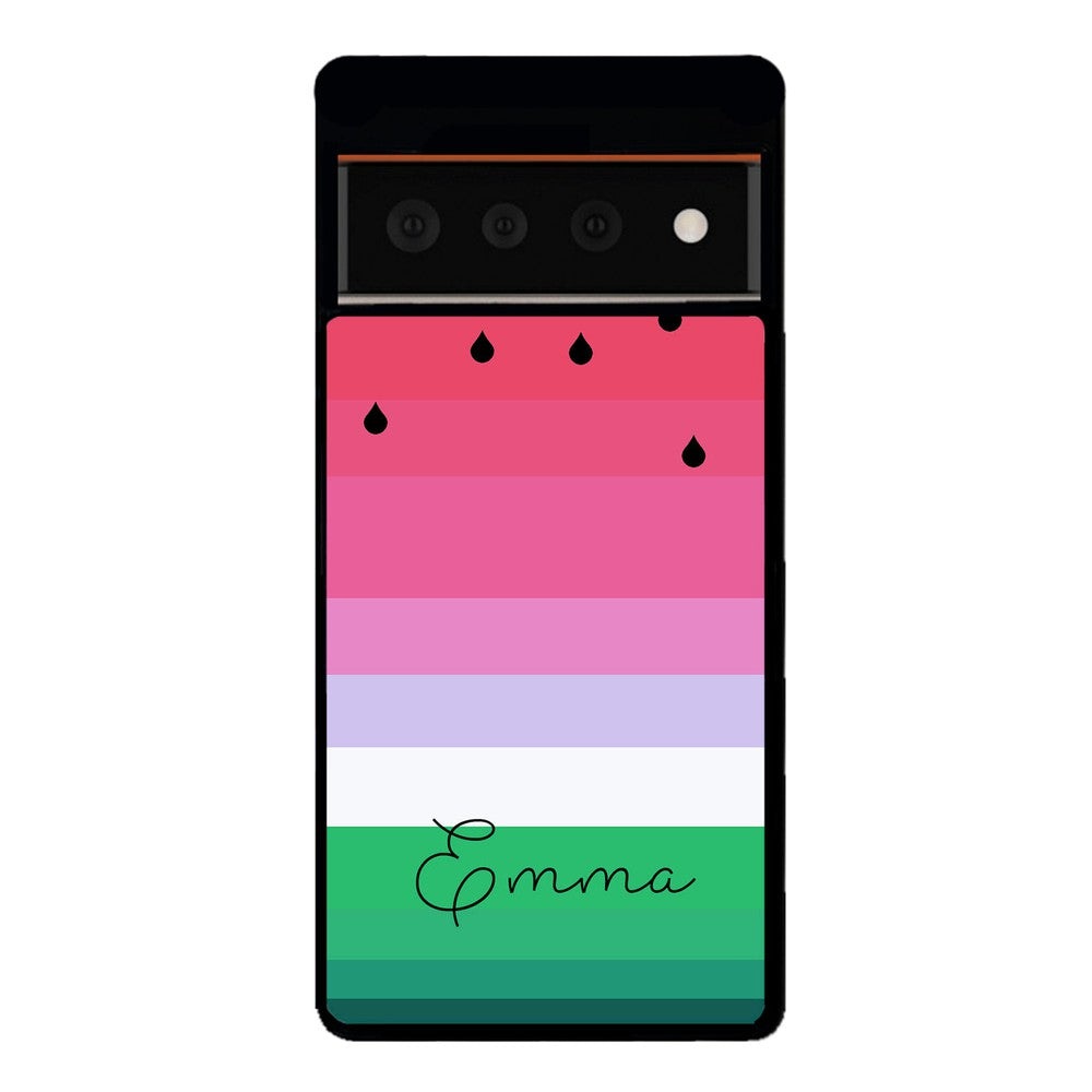 Watermelon Gradient Personalized Google Phone Case
