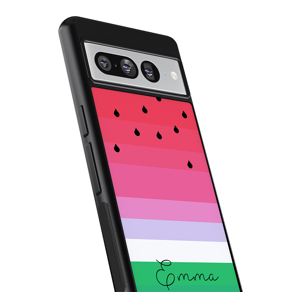 Watermelon Gradient Personalized Google Phone Case
